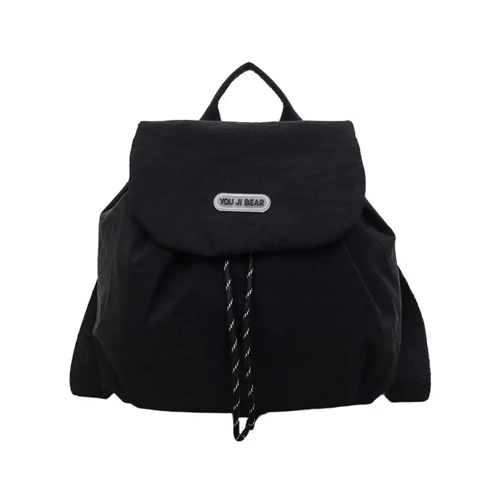 sac à dos en nylon léger pour femmes, style coréen, sac à dos d'école, sac à dos de voyage décontracté, petit sac à dos pour filles