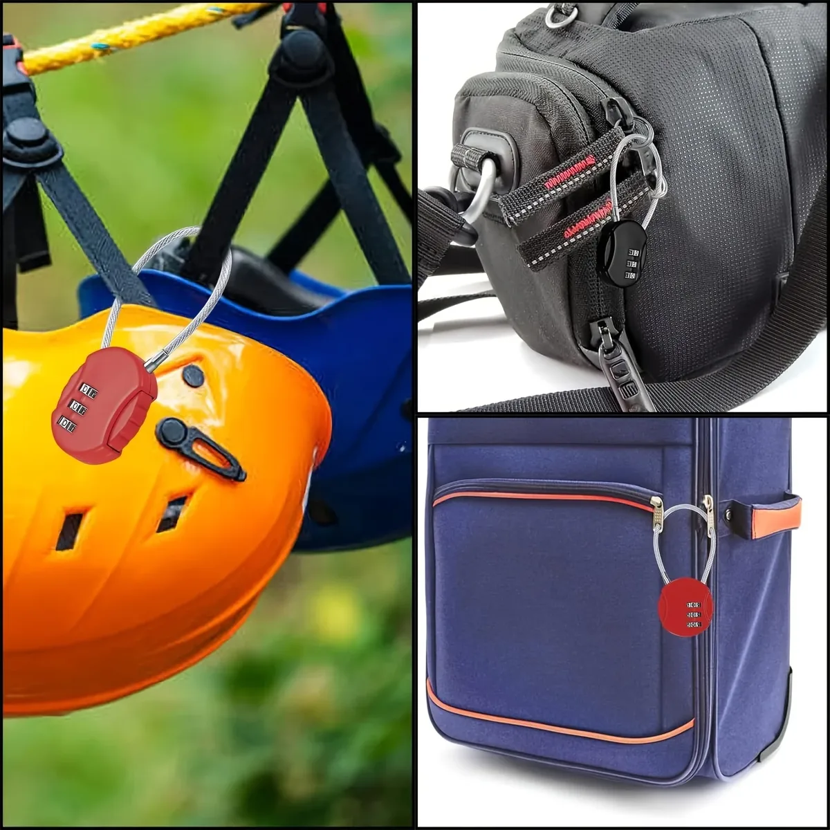 serrure à code combiné, serrure de sécurité à chiffres pour valise, sac à dos, casier de gym, tiroir