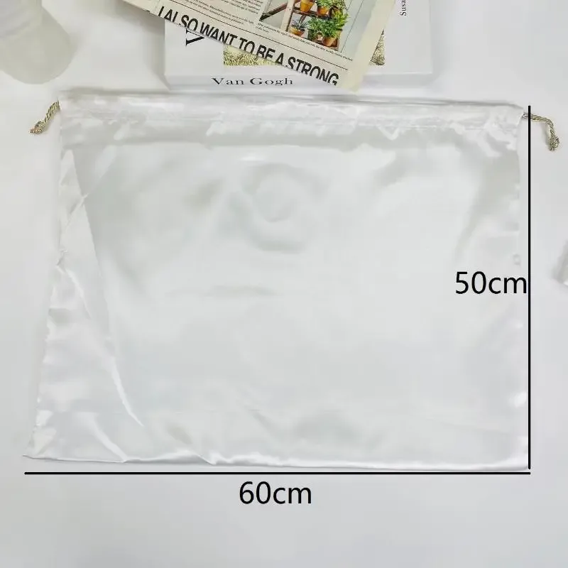 、1cc⚡ | housses anti-poussière pour sac à main en satin, 1 pièce, pochettes anti-poussière respirantes et réutilisables, protecteurs de sacs de luxe