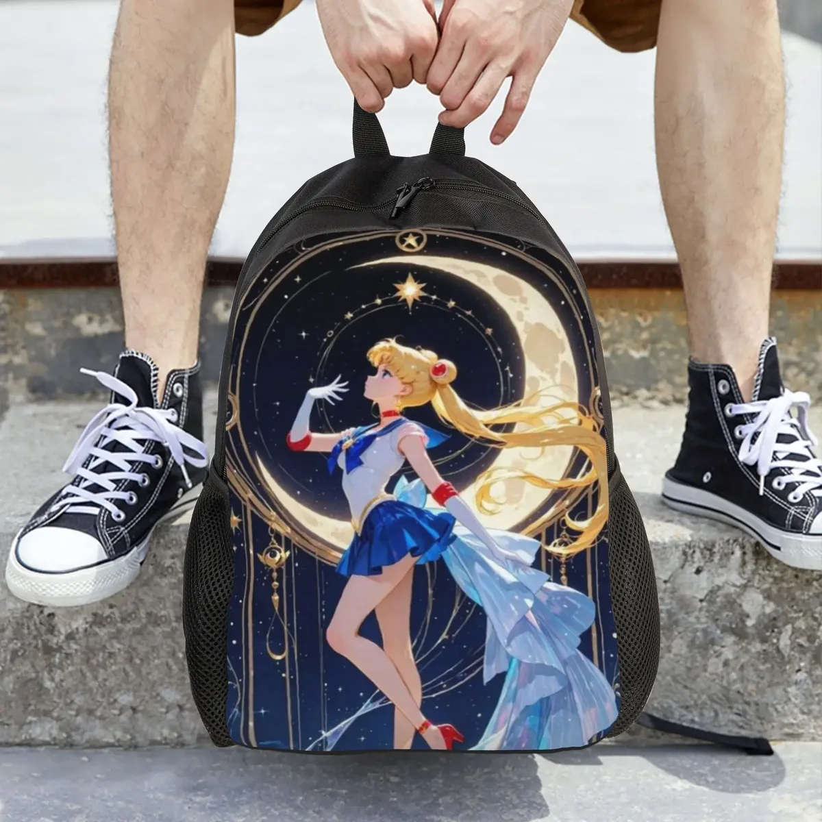 sac à dos usagi tsukino (2) pour la rentrée scolaire, sailor moon, pour hommes et femmes, adultes, sac à dos de bonne qualité