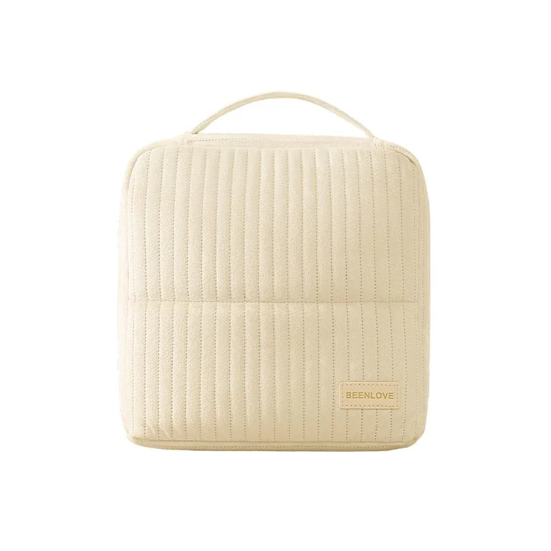 trousse de maquillage de grande capacité pour filles, sac de rangement étanche, organisateur de maquillage, sac à main portable pour la maison et les voyages