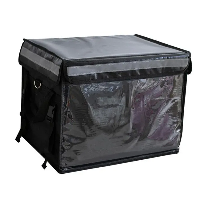 48l sac à dos refroidisseur sac thermo déjeuner pique-nique boîte isolé sac de glace fraîche voiture frais livraison de nourriture sacs thermiques réfrigérateur