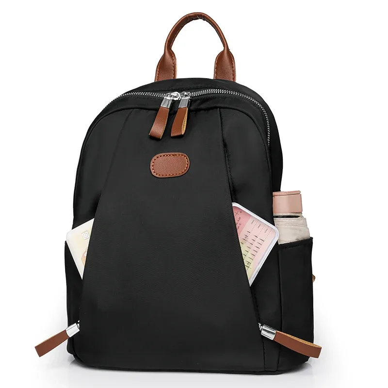 sacs à dos pour étudiants, sacs de voyage de grande capacité, sac grill en nylon, sac d'ordinateur de cheminée, sac à dos lavable, haute qualité, mode
