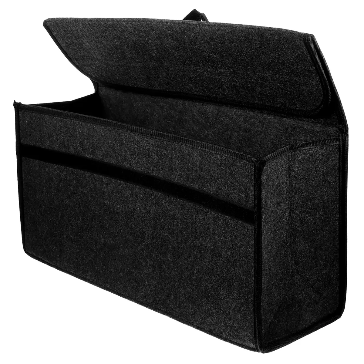 sac de rangement antidérapant pour coffre de voiture, grande boîte en feutre, accessoire