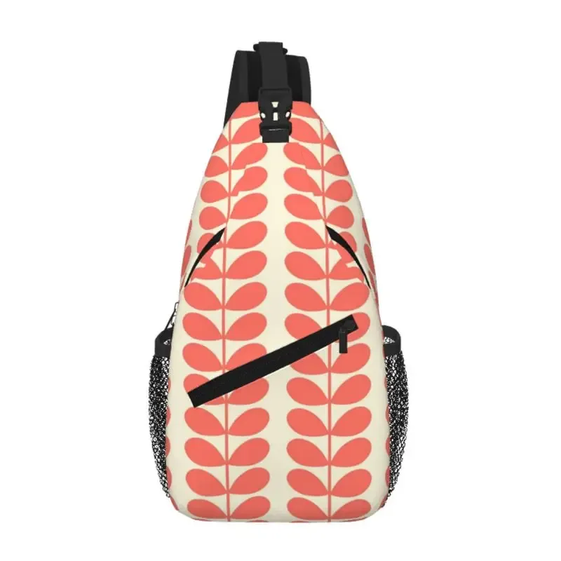 sacs à bandoulière orla kiely multi stem flowers pour voyage, randonnée, hommes et femmes, sac à dos portable, sac de poitrine, sac à bandoulière quotidien.