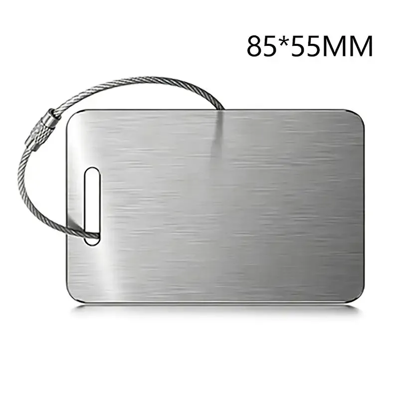 porte-clés en acier inoxydable, portable et robuste, 1 pièce, avec boucles en fil d'acier pour la gestion des clés de bagages et de sacs à dos, idéal pour les voyages