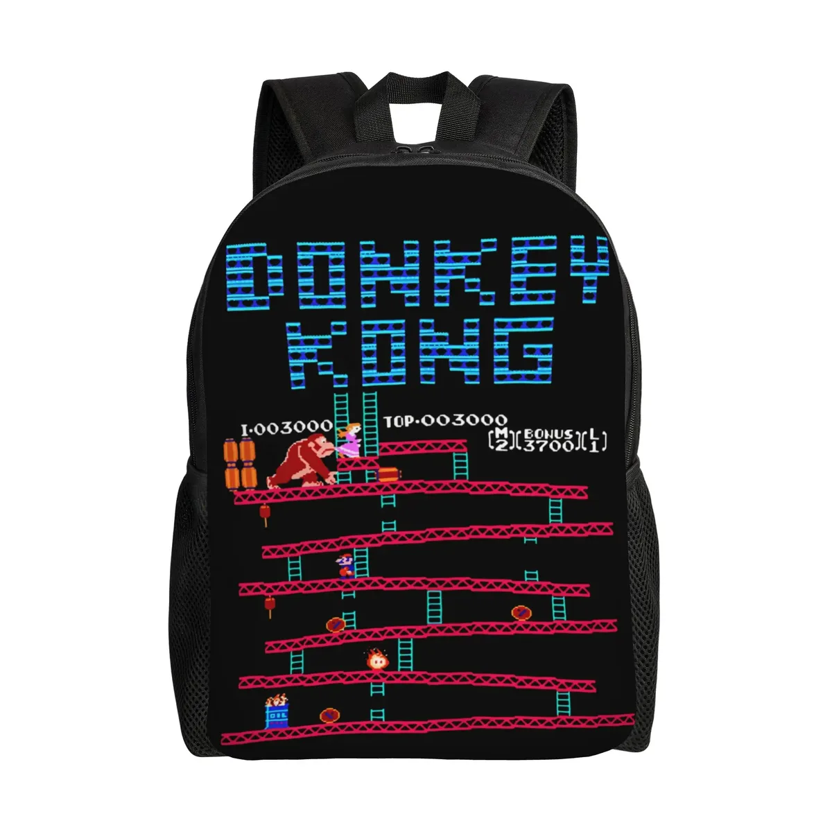 dk arcade donkeys kongs sac à dos pour adolescents, cadeau, sac à dos de randonnée, de voyage, pour hommes et femmes, sac à bandoulière pour l'université