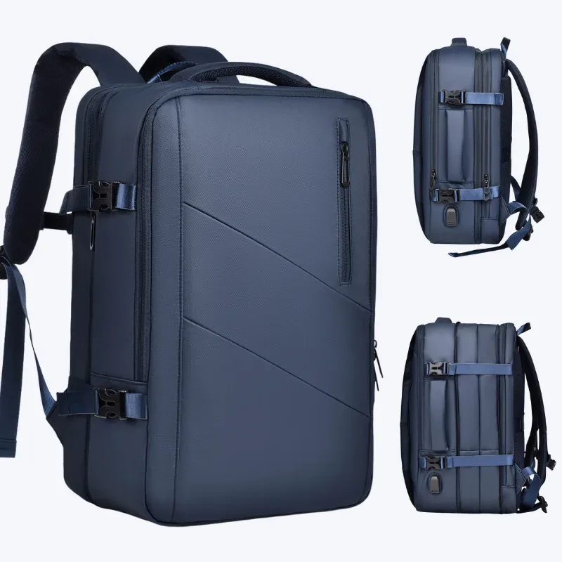 weixier 16 pouces grande capacité hommes haut de gamme sac à dos ordinateur sac haut de gamme sac d'affaires extensible sac à dos sorcière usb