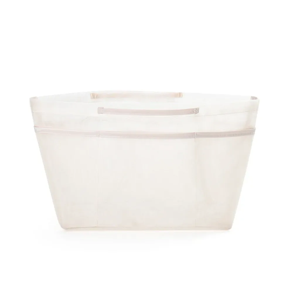sac intérieur en maille pour cosmétiques, sac à insertion multiple, sac de rangement polyvalent, portable et léger pour sac longxiang, petit sac en maille
