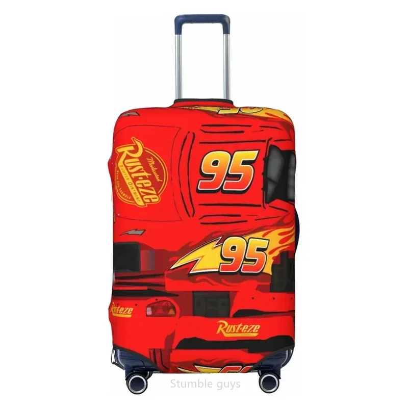 Housse de valise de voyage à motif de voiture, en matériau élastique, convient aux bagages de 18 à 32 pouces, durable, anti-rayures, anti-poussière, lavable, protecteur