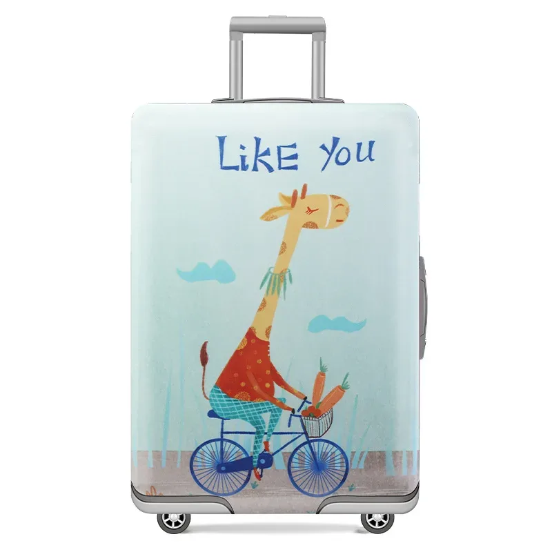 juste de protection élastique pour valise de voyage, housse anti-poussière pour bagages, accessoires de voyage de l'unicef, 18 en effet-32