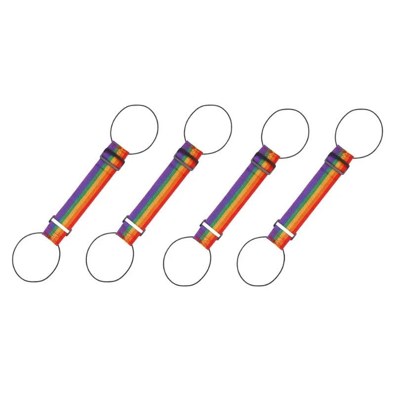 sangles élastiques polyvalentes pour bagages (2/4 pièces) – sangles de fixation portables pour valises de voyage – sangles de connexion ajustables et réutilisables pour bagages