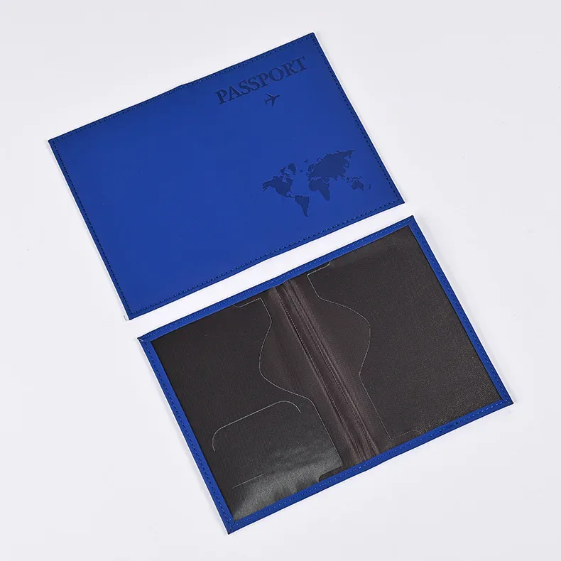 couverture de passeport transparente pour femmes et hommes, porte-passeport étanche, couvertures sur les passeports, porte-cartes de crédit, sacs, 1pc