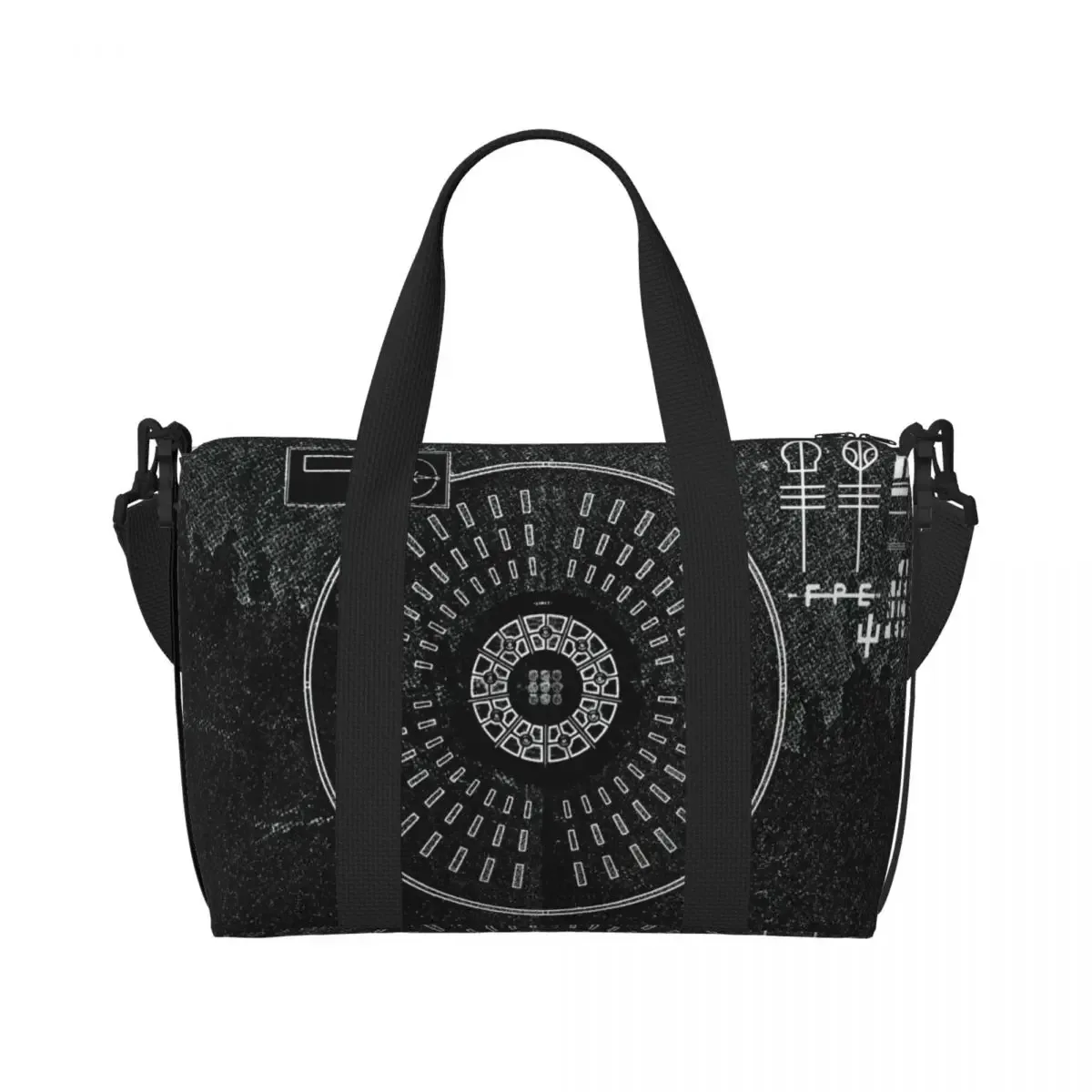 sac fourre-tout personnalisé t-twentys one p-pilots de marque classique pour femmes, sacs de voyage de grande capacité pour salle de sport et plage