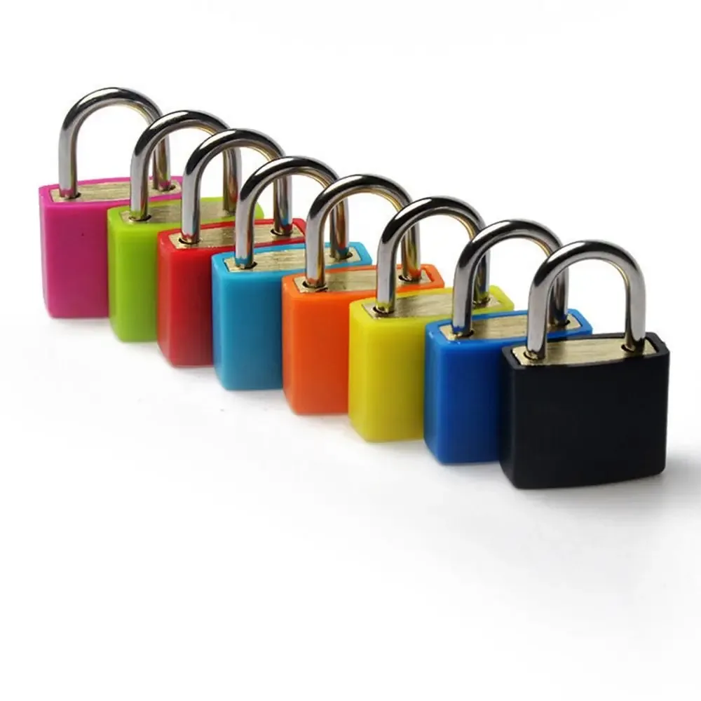 mini cadenas de voyage 23 mm pour valise, porte de placard, sac à dos, petit bagage, avec 2 clés, idéal pour l