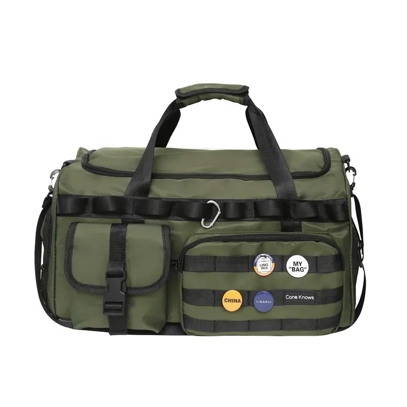 sac de voyage en nylon grande capacité – sac à dos sport imperméable pour hommes et femmes