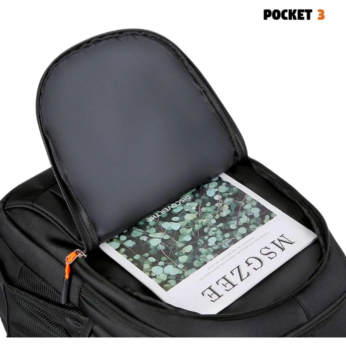 sac à dos de grande capacité pour ordinateur portable, sac de voyage d'affaires, organisateur multi-poches, bretelles réglables pour le travail, les loisirs et les déplacements 