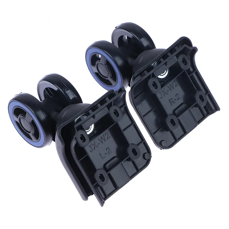 1 ensemble de roues de remplacement pour valise de voyage, roues pivotantes à 360 degrés, silencieuses, accessoires universels pour valise