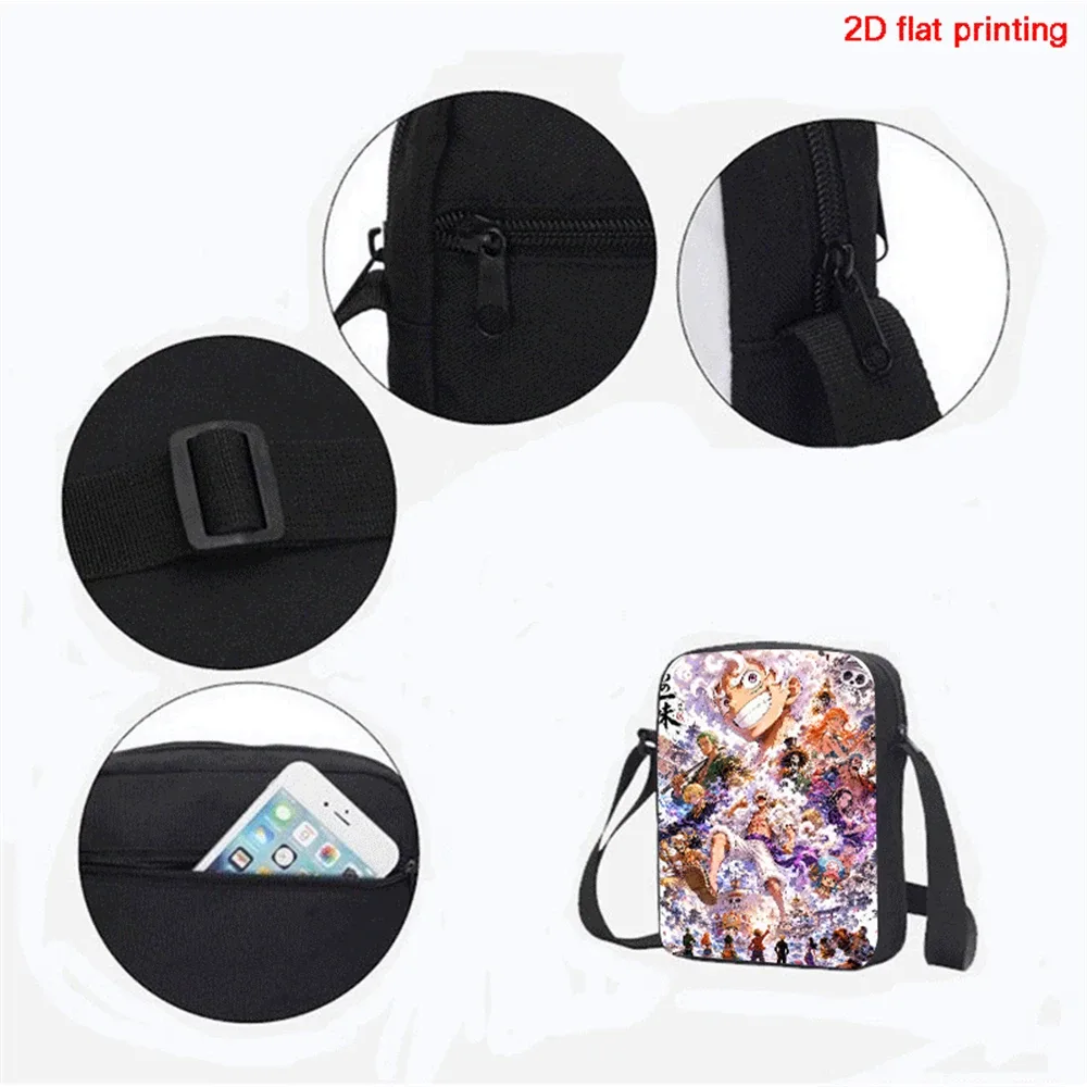 sac à dos scolaire one piece 15 pouces, 3 pièces, léger et durable, avec sac bandoulière et trousse à crayons pour garçons et filles de 6 à 10 ans