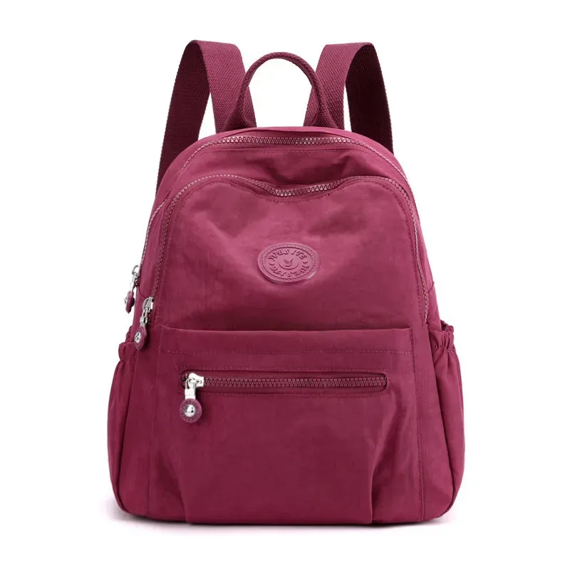 sac à dos oxford en nylon pour femmes, élégant, tendance coréenne, petit sac à dos polyvalent en toile, sac de voyage pour maman