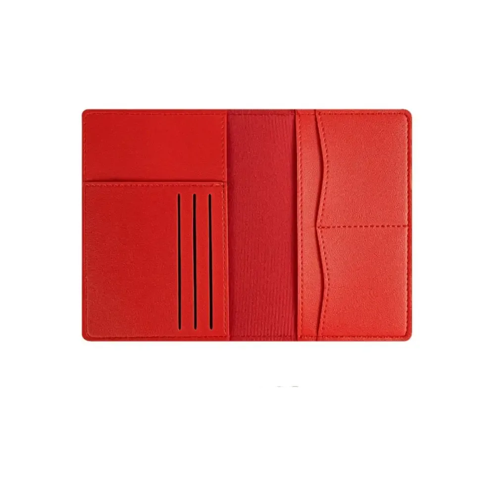 housse de passeport de voyage en pu, multifonction, plusieurs emplacements pour cartes, sac de passeport, accessoires de voyage, grande capacité
