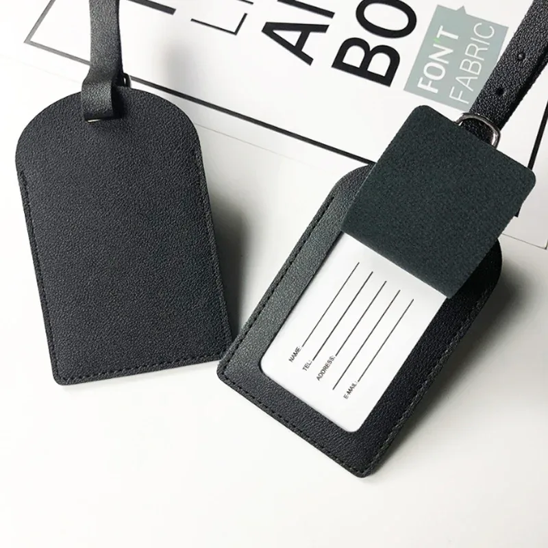 cartes d'embarquement d'avion multicolores, étiquettes volantes de boîte de voyage créative, étiquettes à bagages en cuir chancelier lisses enregistrées, vente à chaud