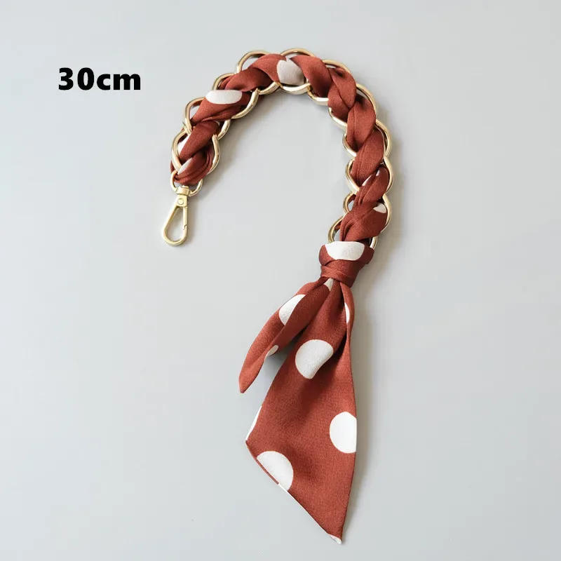 sangle d'écharpe en coton pour femme, accessoire de sac à main, poignées de rechange amovibles, point léopard, nouvelle mode, printemps, été