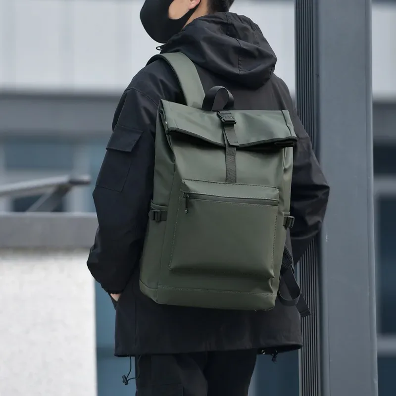 Nouveau décontracté hommes sac à dos affaires 15.6 pouces pochette d'ordinateur extensible grande capacité sacs à dos étanche voyage sac à dos sacs d'école