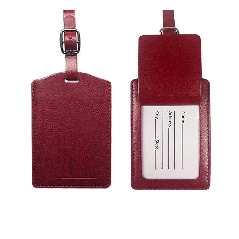 étiquette de bagage avec initiales personnalisées, étiquette de bagage d'affaires de voyage, en cuir pu épais, passe d'embarquement, étiquette de valise à rabat, cadeau de mariage