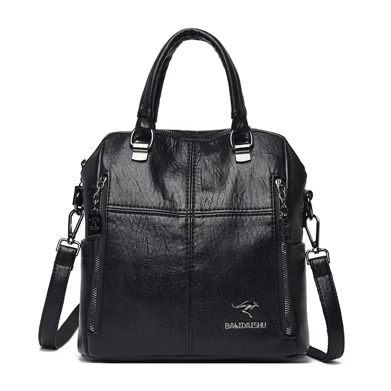 sac à dos en cuir de haute qualité pour femmes, sacs initiés, sac à dos de voyage multifonction, sacs d'école pour filles, nouveau, 2023