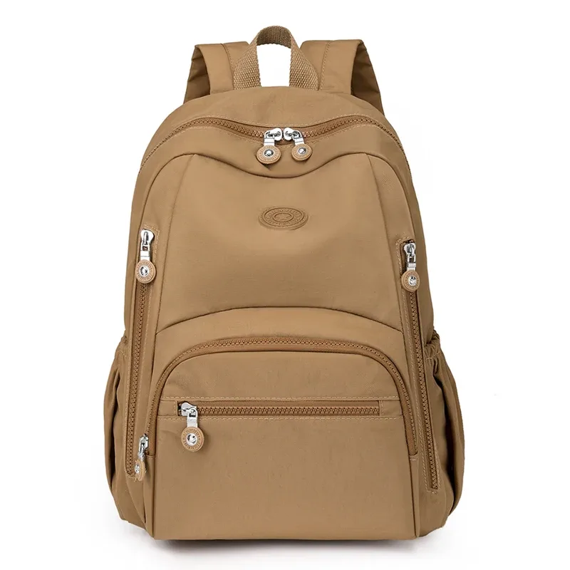 sac à dos de voyage en nylon pour femmes, sac à dos multifonctionnel, sac à bandoulière, sac à dos pour jeunes, sac à dos scolaire pour femmes