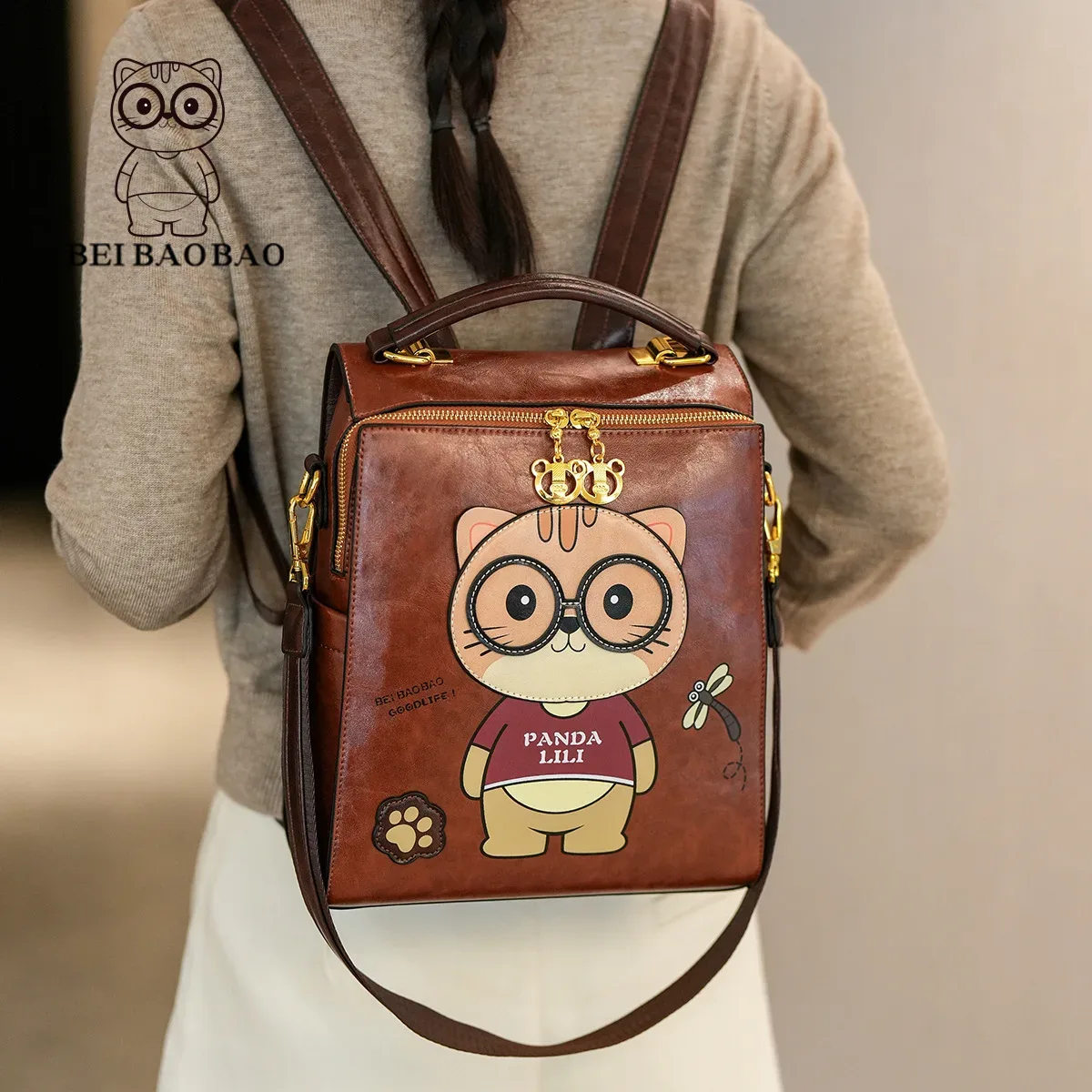 mode femmes sac à dos concepteur en cuir pu voyage sac à dos sac à bandoulière décontracté sacs d'école de haute qualité pour adolescents filles sac