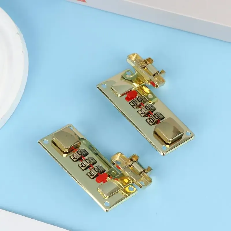 serrure à combinaison à 3 chiffres 65*29mm, verrou à code sans clé pour boîte à bijoux en bois, serrure fixe pour valise, quincaillerie de verrous codés