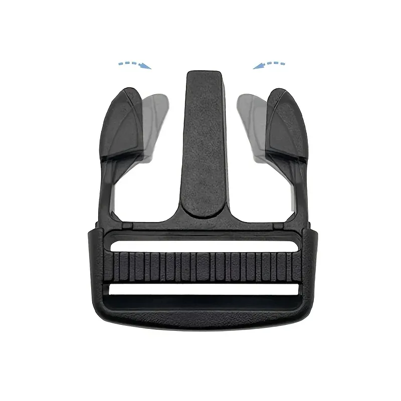 lot de 5 accessoires pour sac à dos : boucles d'insertion en plastique épaissi, fermoirs et boucles de réglage pour sac à dos