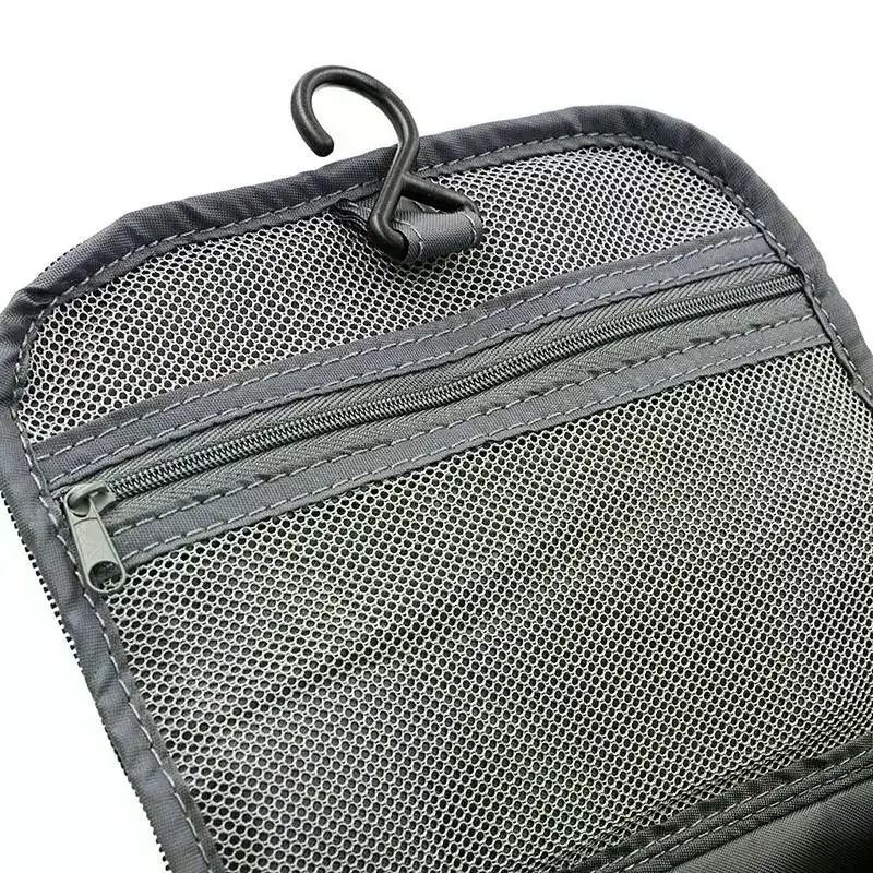 trousse de toilette portable pour hommes pour voyages d'affaires en extérieur, trousse à cosmétiques grande capacité, sac organisateur, sac de bain