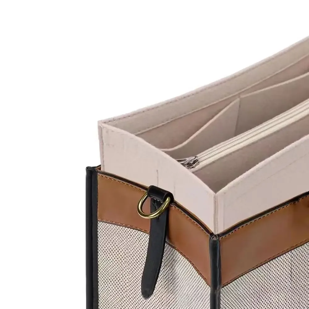 feutre insérer doublure sac à main organisateur pochette sac à main sac fourre-tout sac interne pour lv onthego