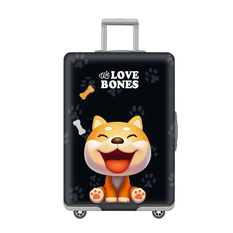 juste de bagage élastique pour enfants, housse de bagage de voyage, housse de bagage de dessin animé, accessoires de voyage