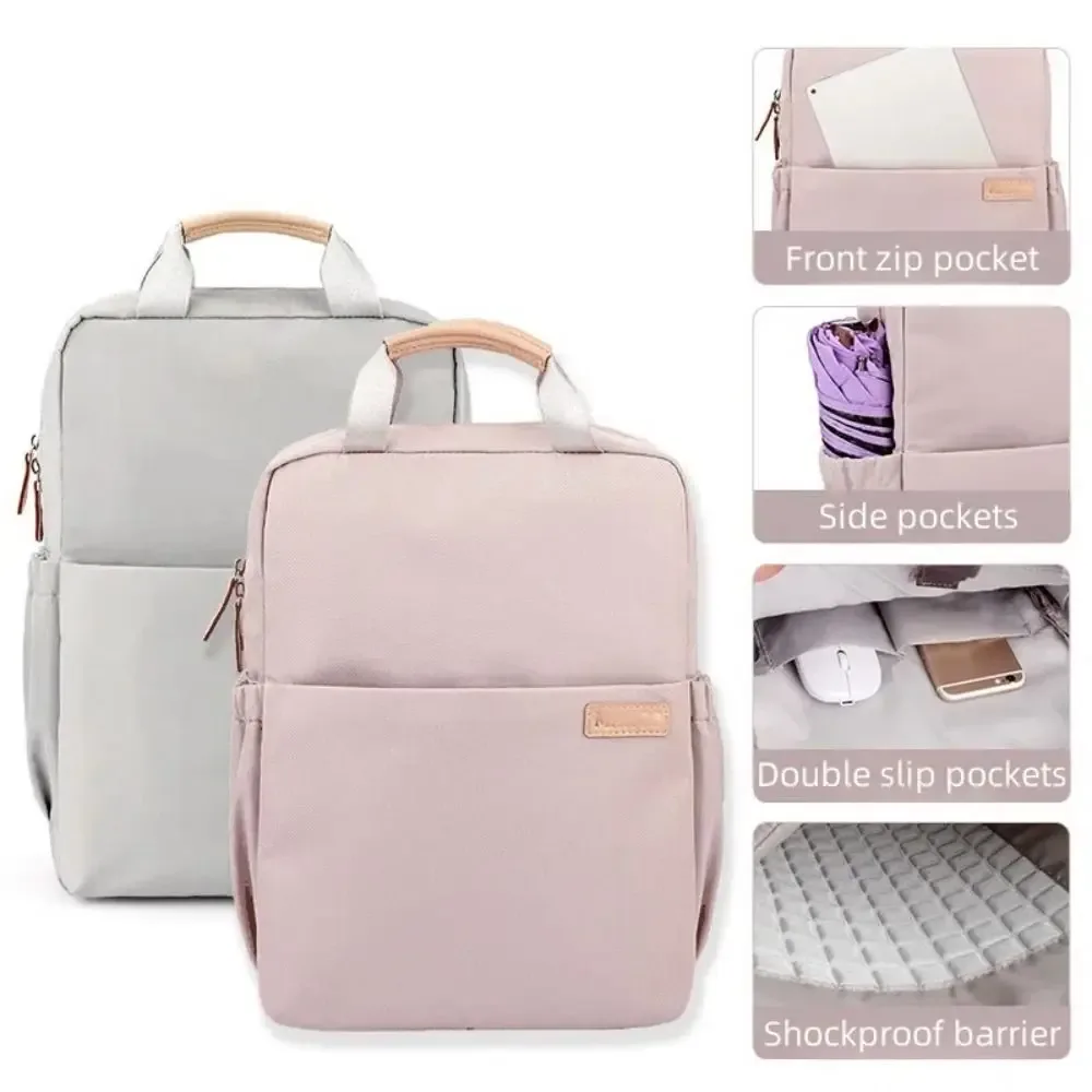 sac à dos pour ordinateur portable 15-17 pouces, antichoc, design décontracté, imperméable, multifonction