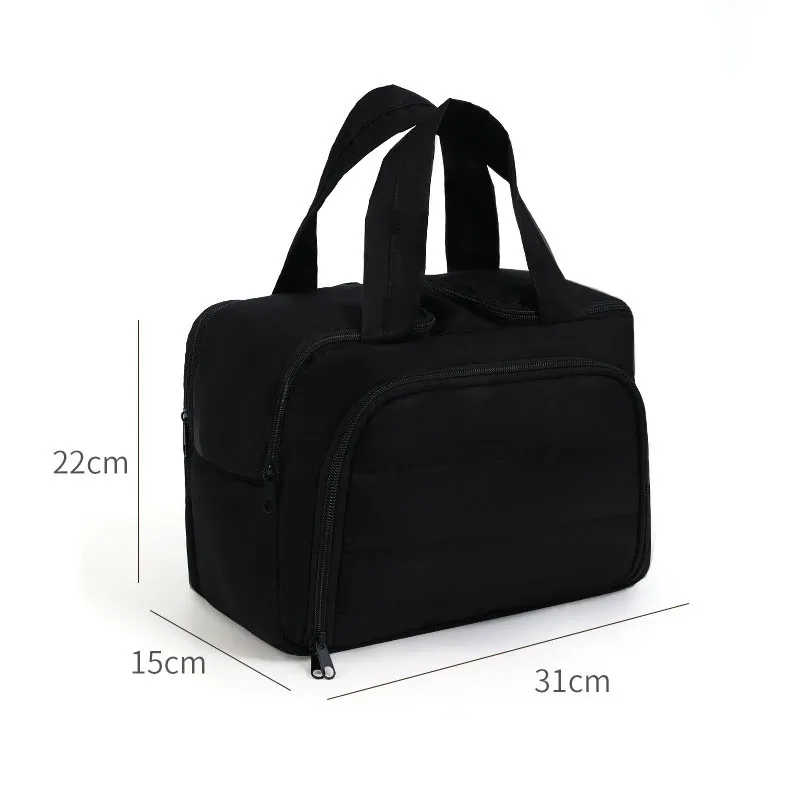 sac de toilette extensible et pliable personnalisé, sac de toilette de voyage personnalisé avec crochet de suspension, cadeau pour demoiselle d'honneur