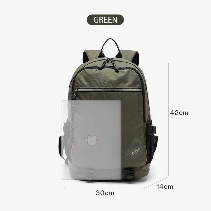 sac à dos de voyage grande capacité fouvor, tendance 2026, imperméable, léger, sportif, décontracté, pour étudiant, sacoche pour ordinateur portable 3033-01 3033-02 3033-05