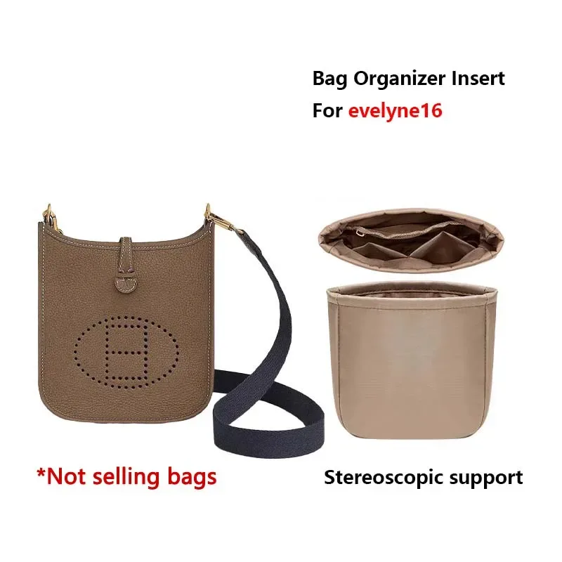 insert organisateur de sac pour evelyne16 29, sac de rangement en nylon léger, sac de poche intérieure, accessoires