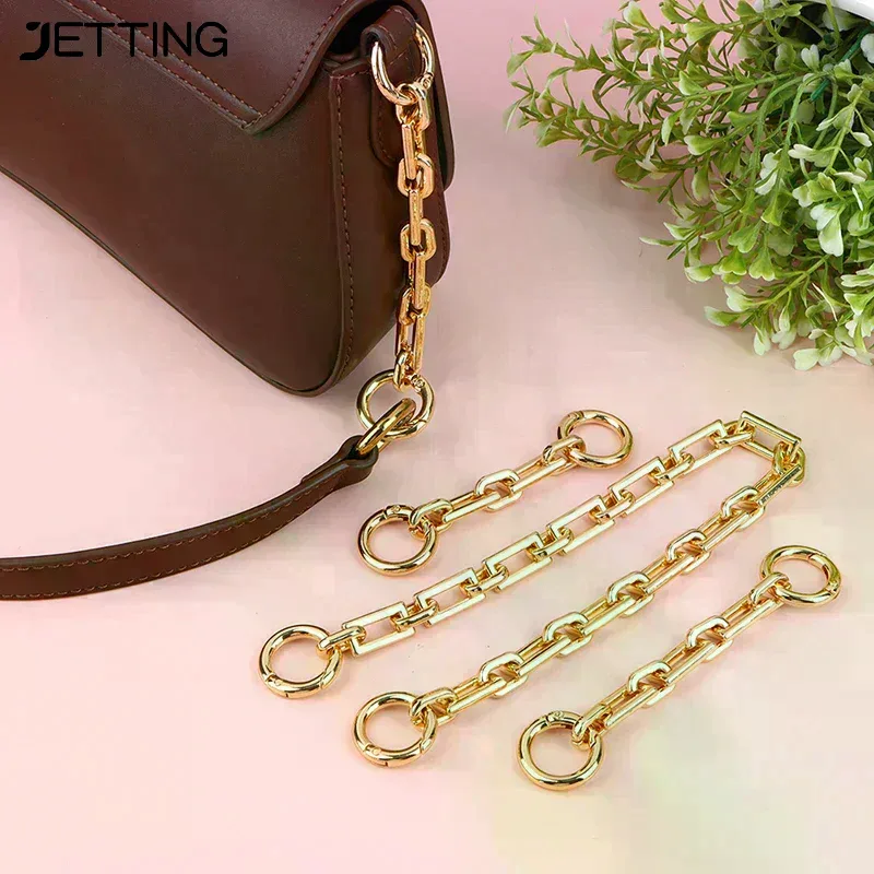 chaîne d'extension pour sac, chaîne de sac à bandoulière, sangle de sac à main, boucle de suspension, breloques de chaîne de remplacement diy, accessoires pour sac à bandoulière