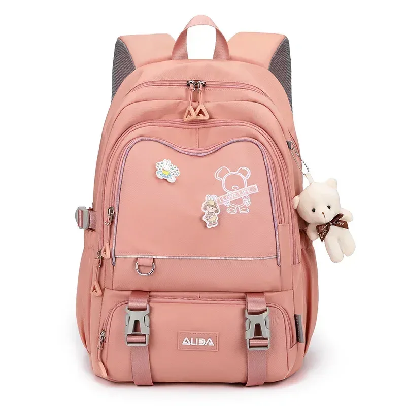 children school bags for girls large schoolbag kawaii primary school backpack kids book bag waterproof laptop travel rucksack