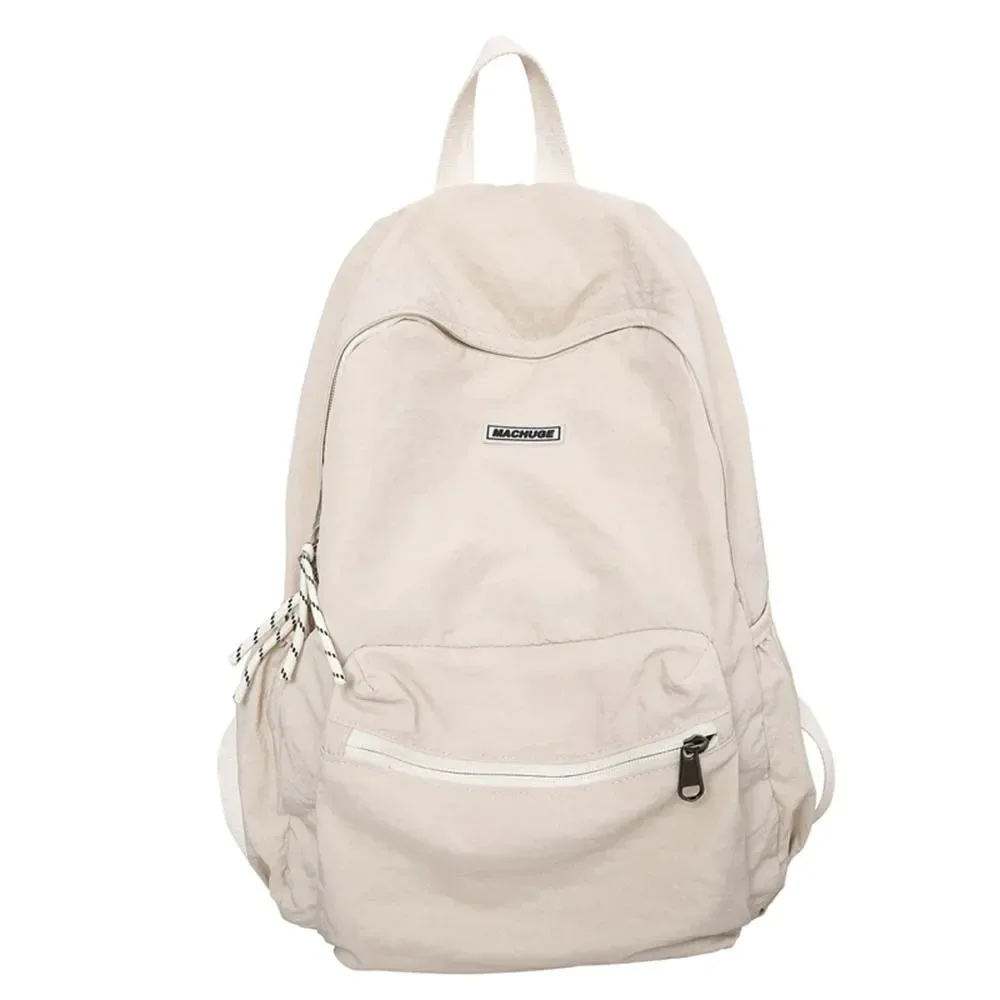 2025 nouveau sac à dos pliable pour femmes, sacs à dos de grande capacité, version coréenne simple ordinateur mochila рюкзак sac à dos femme