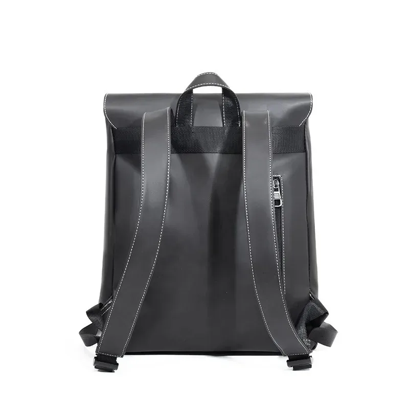 sac à dos tendance pour homme, vintage, avec fermeture à glissière, grande capacité, pour affaires et voyages, sac pour ordinateur portable 14 pouces, sacs d'école