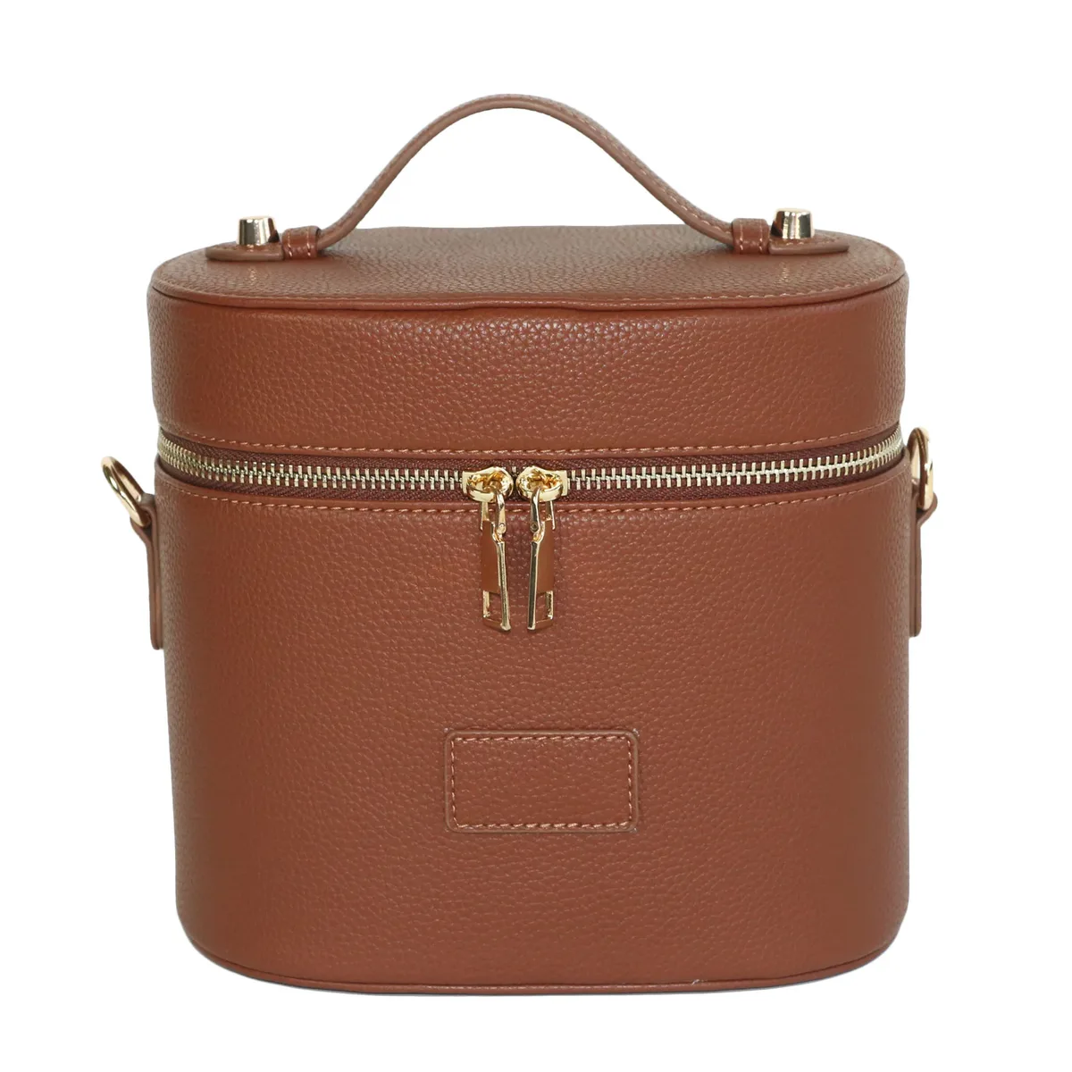 sac de voyage cosmétique portable personnalisé avec bandoulière, compartiment de rangement amovible et compartiment de lavage séparé pour femme