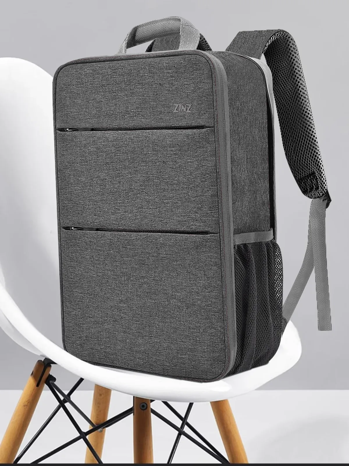 sac à dos mince extensible pour ordinateur portable 15 15,6 16 pouces, sac pour ordinateur portable résistant 