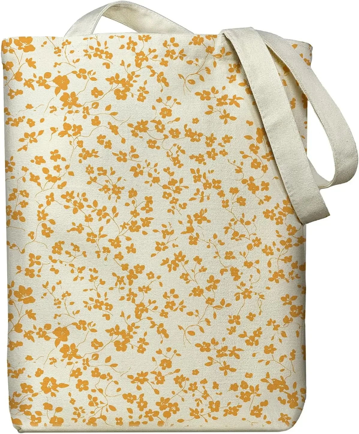 sac fourre-tout en toile pour femmes, sac fourre-tout avec poche intérieure zippée, sac en toile zippé pour le shopping, le travail, les courses, la mode au quotidien