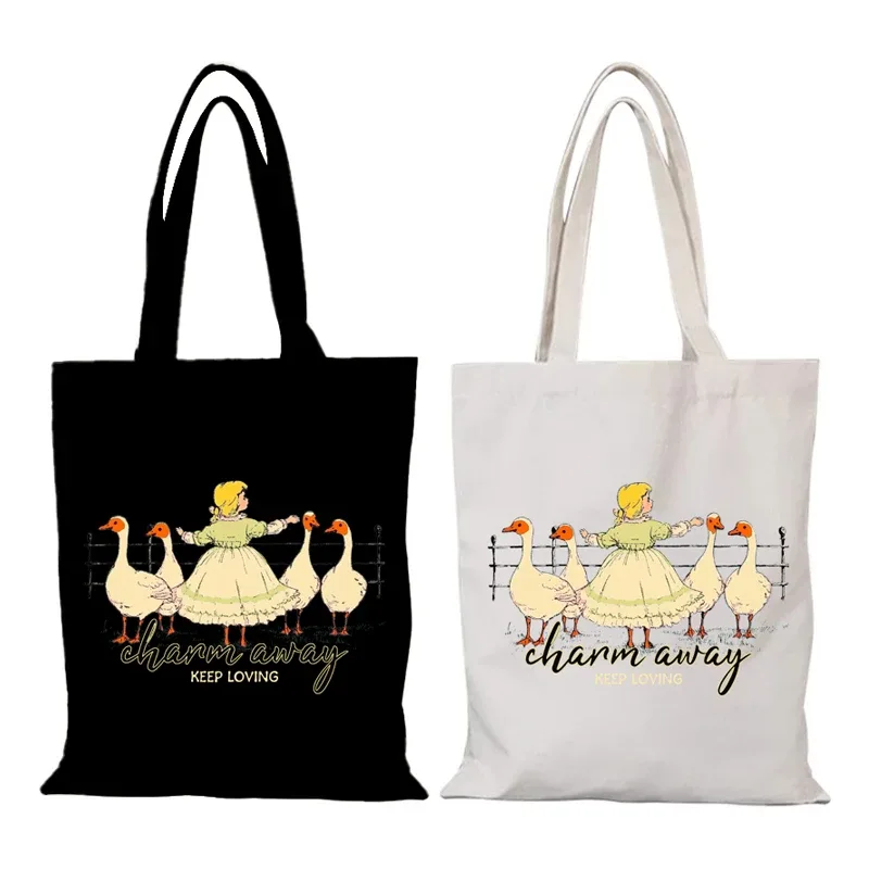 Sac pour femmes loisirs mignon toile sac fourre-tout sacs en tissu nouveaux sacs à main Eco Shopper Shopping plage sac à main épaule pliable dame le