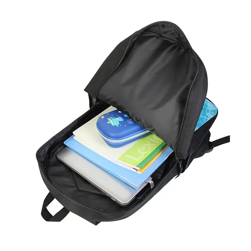aphmau mochila-sac d'école pour étudiants sr, sac de rangement pour ordinateur portable de voyage, sacs à livres, sac à crayons cosplay, ensemble de 3 pièces